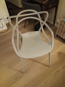 Chaise Kartell Starck grise