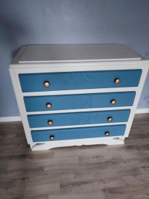 COMMODE RESTAURÉE ART DÉCO 