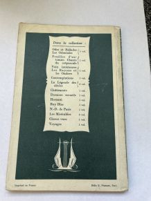 La légende des siècles «  Victor Hugo » 1958