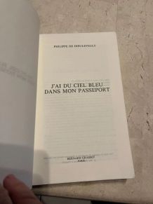 J'ai du ciel bleu dans mon passeport (Ref. 2024-292)