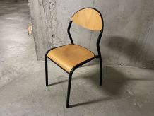 Chaise d’école années 80