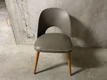 Chaise tonneau années 60