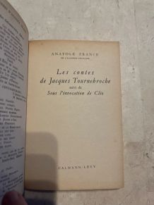 Les contes de Jacques Tournebroche, Anatole France 