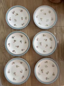 Lot 6 assiettes- UML