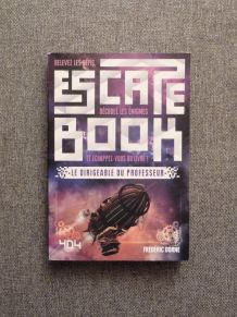 Le Dirigeable du Professeur- Escape Book- Frédéric Dorne 