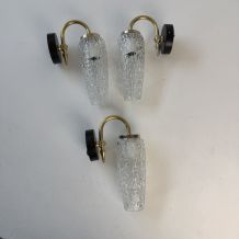 LOT 3 ANCIENNES APPLIQUES VINTAGE 1950