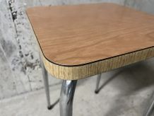 Tabouret en formica années 70
