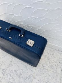 Valise vintage Bleu Oda