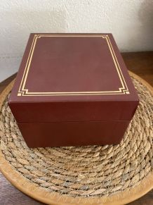 Boîte de rangement années 80.