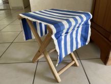Tabouret de camping ancien