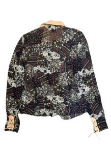 Chemise floral bohème vintage 