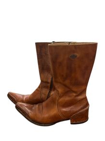 Santiags bottes Harley Davidson cuir marron