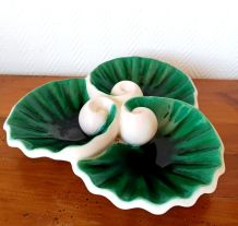 Plat de service en céramique vintage 1960