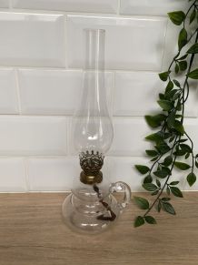 Lampe à huile en verre