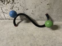 Patère 2 boules années 50