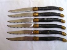  6 couteaux steack Laguiole 240 C 13