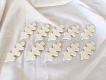 10 Porte couteaux en céramique vintage 