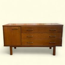 Enfilade vintage basse petit format style scandinave 