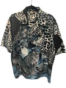 Chemise imprimée Leopard 