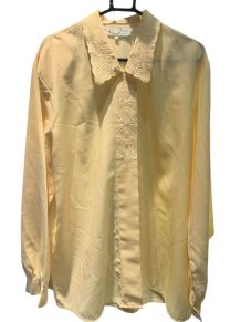 Blouse jaune vintage 