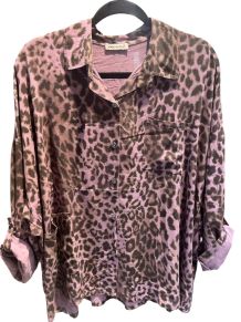 Chemise léopard vintage 