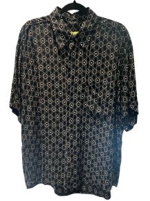 Chemise à manches courtes vintage 
