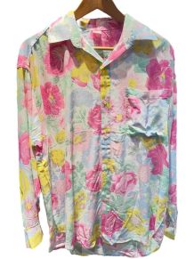 Chemise florale vintage 