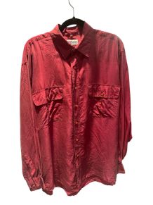 Chemise en soie vintage 