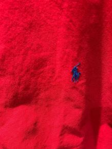 Chemise rouge Ralph lauren XXL