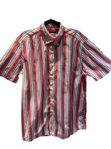 Chemise bordeaux pierre cardin