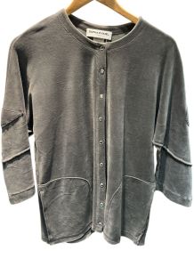 Gilet gris Sonia Rykiel