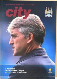 Manchester City v Juventus, Europa League, 30.9.10