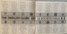 1973 Anglo Italian Cup Tournament Programme
