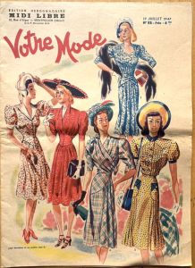 Midi Libre Votre Mode, 17th July 1947