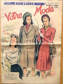 Midi Libre Votre Mode, 6th March 1947