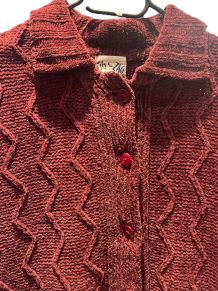 Pull en tricot vintage