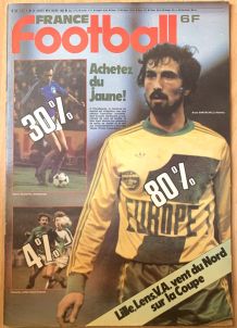France Football 18th March 1980