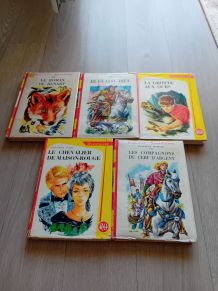 Lot de 5 livres