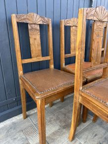 Lot de 5 chaises 