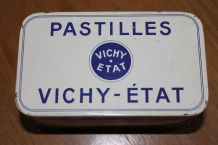 boite métal ancienne de pastilles vichy état