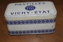 boite métal ancienne de pastilles vichy état