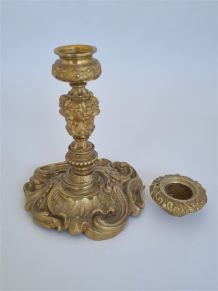 Chandelier en bronze