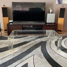 Table basse ATHENA par David LANGE. 1970. 120x70.