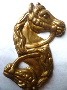 Décapsuleur  cheval double  ,  vintage