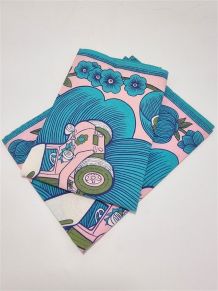 Set de 2 torchons vintage