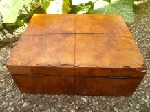 coffret  en bois , vintage