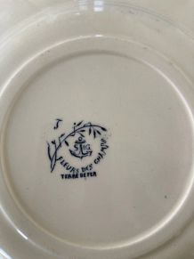 Assiette plate Terre de fer 