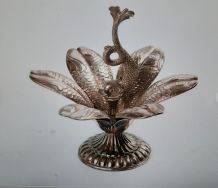 Cendrier pétales de fleurs  Cendrier décoratif en métal arge