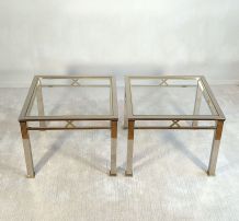 Magnifique paire de tables basses ORSENIGO ITALY 