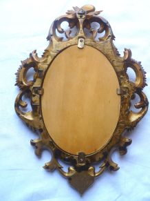 Miroir baroque, résine